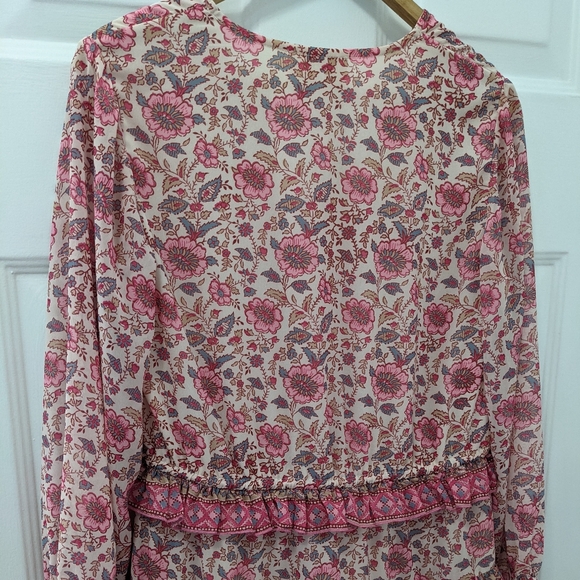 Anthro Love The Label Tippy Ruffle Maxi Dress - Picture 4 of 14